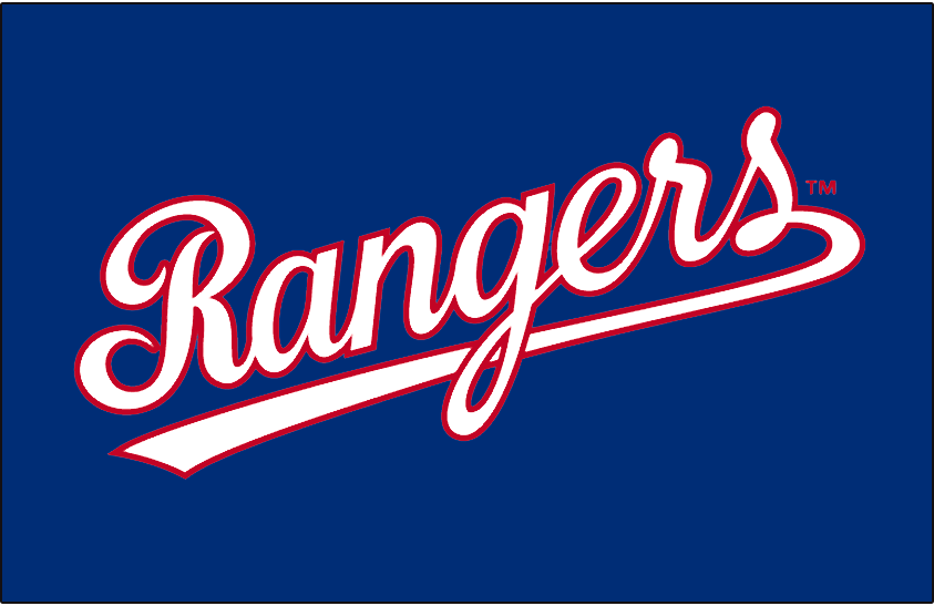 Texas Rangers 2005-2008 Jersey Logo iron on transfers for fabric